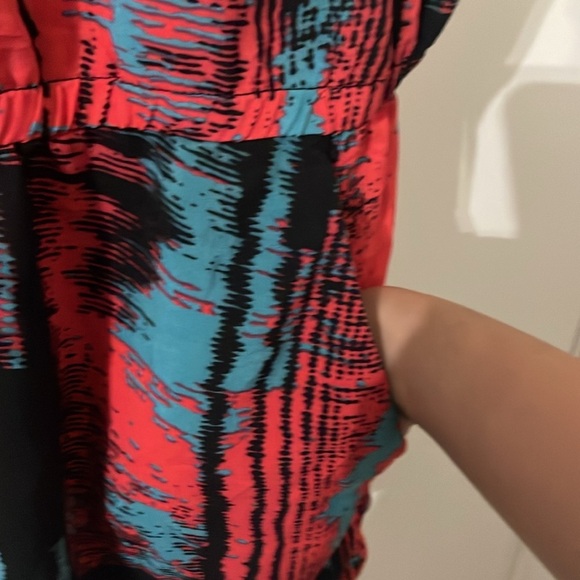 Fabletics Liza Romper Heat Wave Tie Dye Print size Large (10-12) - Picture 5 of 12